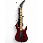 Used Jackson JS34Q Dinky DKAM red Solid Body Electric Guitar red