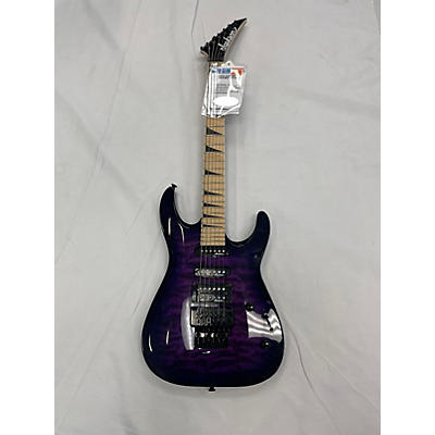 Jackson Used Jackson JS34Q Dinky Purple Solid Body Electric Guitar