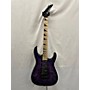 Used Jackson Used Jackson JS34Q Dinky Purple Solid Body Electric Guitar Purple