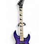 Used Jackson JS34Q Dinky Purple Solid Body Electric Guitar Purple