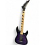 Used Jackson JS34Q Dinky Purple Solid Body Electric Guitar Purple