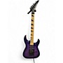 Used Jackson JS34Q Dinky Purple Solid Body Electric Guitar Purple