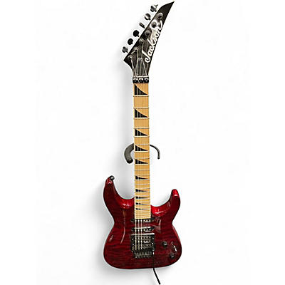 Used Jackson JS34Q Dinky RED Solid Body Electric Guitar