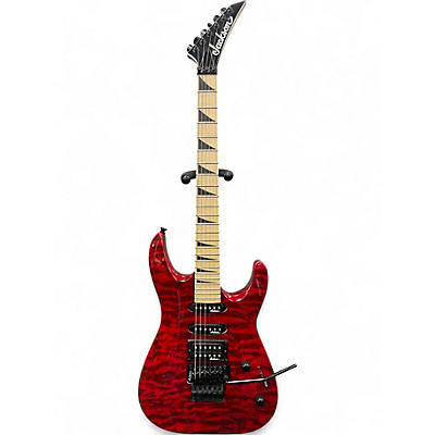 Used Jackson JS34Q Dinky RED  Solid Body Electric Guitar