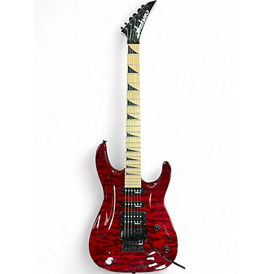 Used Jackson JS34Q Dinky RED Solid Body Electric Guitar