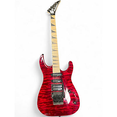 Used Jackson JS34Q Dinky RED Solid Body Electric Guitar