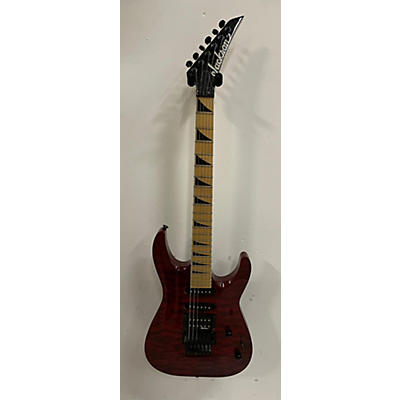 Jackson Used Jackson JS34Q Dinky Red Solid Body Electric Guitar