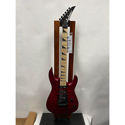 Jackson Used Jackson JS34Q Dinky Red Solid Body Electric Guitar