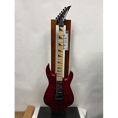 Jackson Used Jackson JS34Q Dinky Red Solid Body Electric Guitar Red