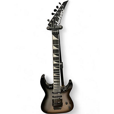 Used Jackson JS34Q Dinky Silverburst Solid Body Electric Guitar