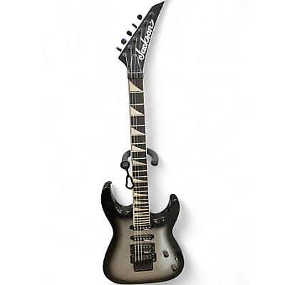 Used Jackson JS34Q Dinky Silverburst Solid Body Electric Guitar