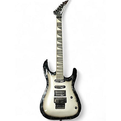 Used Jackson JS34Q Dinky Silverburst Solid Body Electric Guitar