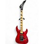 Used Jackson JS34Q Dinky TRANSPARENT RED Solid Body Electric Guitar TRANSPARENT RED
