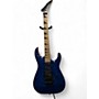 Used Jackson Used Jackson JS34Q Dinky Trans Blue Solid Body Electric Guitar Trans Blue