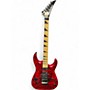 Used Jackson JS34Q Dinky Trans Crimson Red Solid Body Electric Guitar Trans Crimson Red