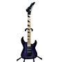 Used Jackson Used Jackson JS34Q Dinky Trans Purple Solid Body Electric Guitar Trans Purple