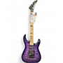 Used Jackson Used Jackson JS34Q Dinky Trans Purple Solid Body Electric Guitar Trans Purple