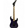 Used Jackson Used Jackson JS34Q Dinky Trans Purple Solid Body Electric Guitar Trans Purple