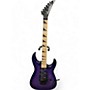 Used Jackson Used Jackson JS34Q Dinky Trans Purple Solid Body Electric Guitar Trans Purple