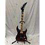 Used Jackson Used Jackson JS34Q Dinky Trans Red Solid Body Electric Guitar Trans Red