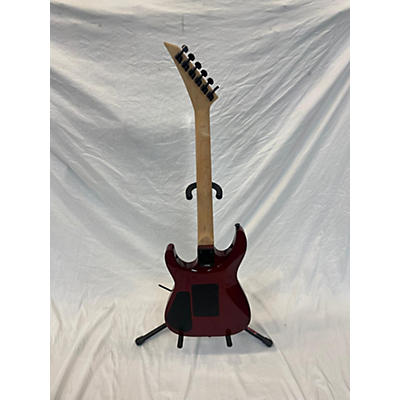 Jackson Used Jackson JS34Q Dinky Trans Red Solid Body Electric Guitar