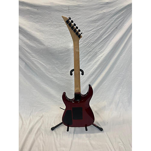 Jackson Used Jackson JS34Q Dinky Trans Red Solid Body Electric Guitar Trans Red