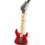 Used Jackson JS34Q Dinky Trans Red Solid Body Electric Guitar Trans Red