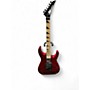 Used Jackson JS34Q Dinky Trans Red Solid Body Electric Guitar Trans Red