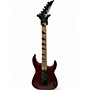 Used Jackson JS34Q Dinky Trans Red Solid Body Electric Guitar Trans Red