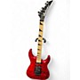 Used Jackson JS34Q Dinky Trans Red Solid Body Electric Guitar Trans Red