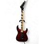 Used Jackson JS34Q Dinky Trans Red Solid Body Electric Guitar Trans Red