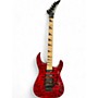 Used Jackson Used Jackson JS34Q Dinky Transparent Red Solid Body Electric Guitar Transparent Red