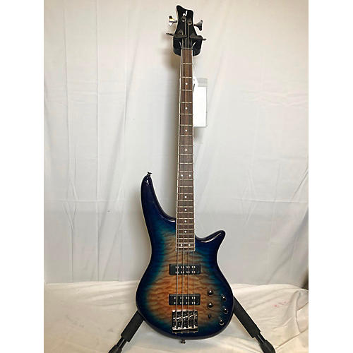 Jackson Used Jackson JS3Q AMBER BLUE BURST Electric Bass Guitar AMBER BLUE BURST