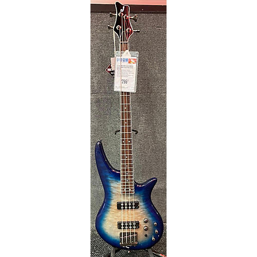 Jackson Used Jackson JS3Q AMBER BLUE BURST Electric Bass Guitar AMBER BLUE BURST