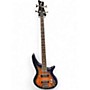 Used Jackson JS3Q Amber Blue Burst Electric Bass Guitar Amber Blue Burst