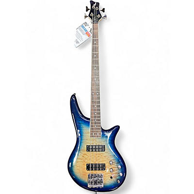 Jackson Used Jackson JS3Q SPECTRA BASS AMBER BLUE BURST Electric Bass Guitar