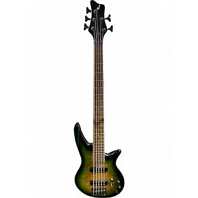 Jackson Used Jackson JS3Q SPECTRA V ALIEN BURST Electric Bass Guitar