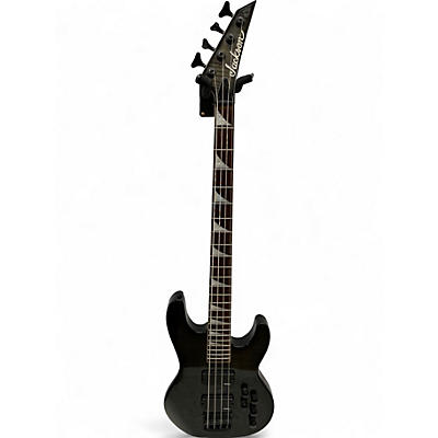 Used Jackson JS3Q Trans Black Electric Bass Guitar