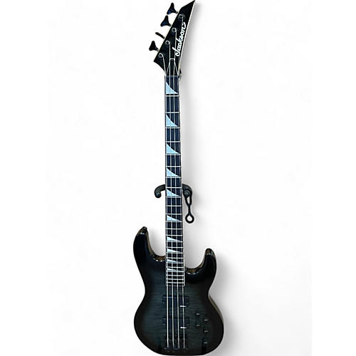 Used Jackson JS3Q Transparent Black Burst Electric Bass Guitar Transparent Black Burst