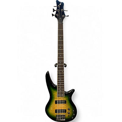 Used Jackson JS3QV Alien Burst Electric Bass Guitar