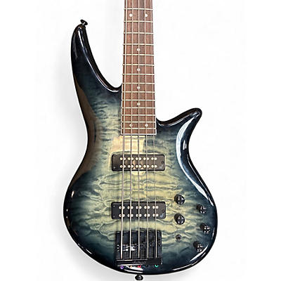 Used Jackson JS3QV Alien Burst Electric Bass Guitar