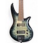 Used Jackson JS3QV Alien Burst Electric Bass Guitar Alien Burst