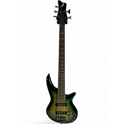 Jackson Used Jackson JS3QV Anaconda Burst Electric Bass Guitar