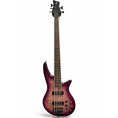 Used Jackson JS3QV PURPLE HAZE Electric Bass Guitar