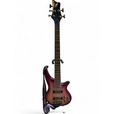 Jackson Used Jackson JS3QV SPECTRA PURLE PHAZE Electric Bass Guitar