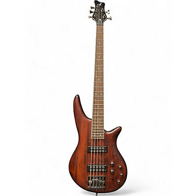 Used Jackson JS3V 5 STRING WALNUT Electric Bass Guitar