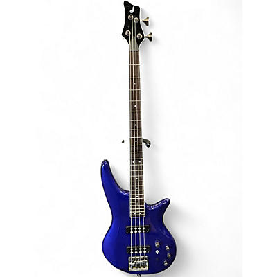 Used Jackson JS3V Bass Indigo Blue Electric Bass Guitar