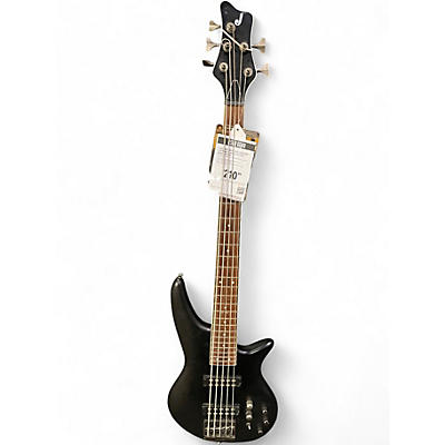 Used Jackson JS3V Concert 5 String Black Electric Bass Guitar