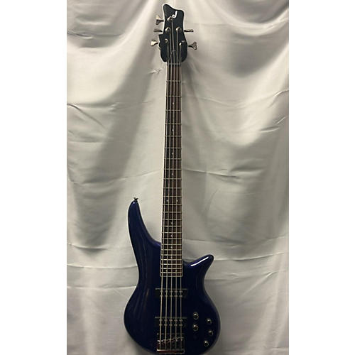 Jackson Used Jackson JS3V Concert 5 String Blue Electric Bass Guitar Blue