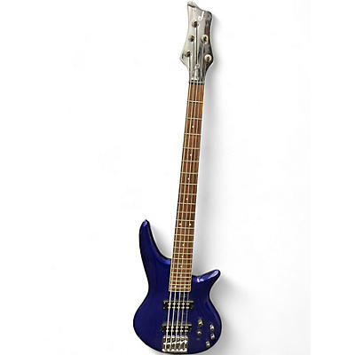 Used Jackson JS3V Concert 5 String INDIGO Electric Bass Guitar